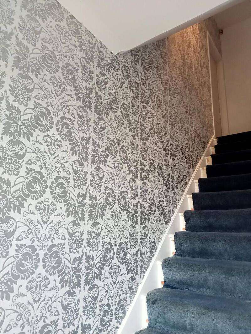 wallpaper hanging Pinner, HA5